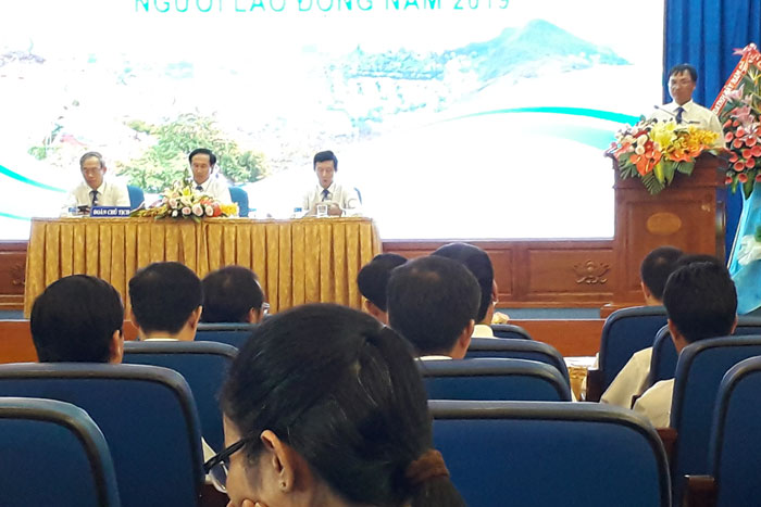 Ông Trần Đức Thi, Phó TGĐ VMS-South phát biểu tại Hội nghị